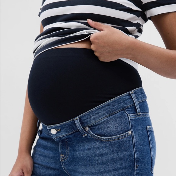 Gap full panel vintage slim maternity jeans - Picture 3 of 3
